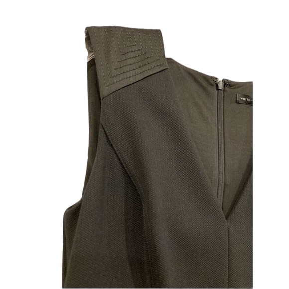 LIKE NEW! WHITE HOUSE BLACK MARKET WOMENS SHEATH DRESS 12. GORGEOUS BLACK DRESS - Picture 15 of 15